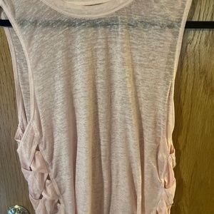 Gaiam pink tank top